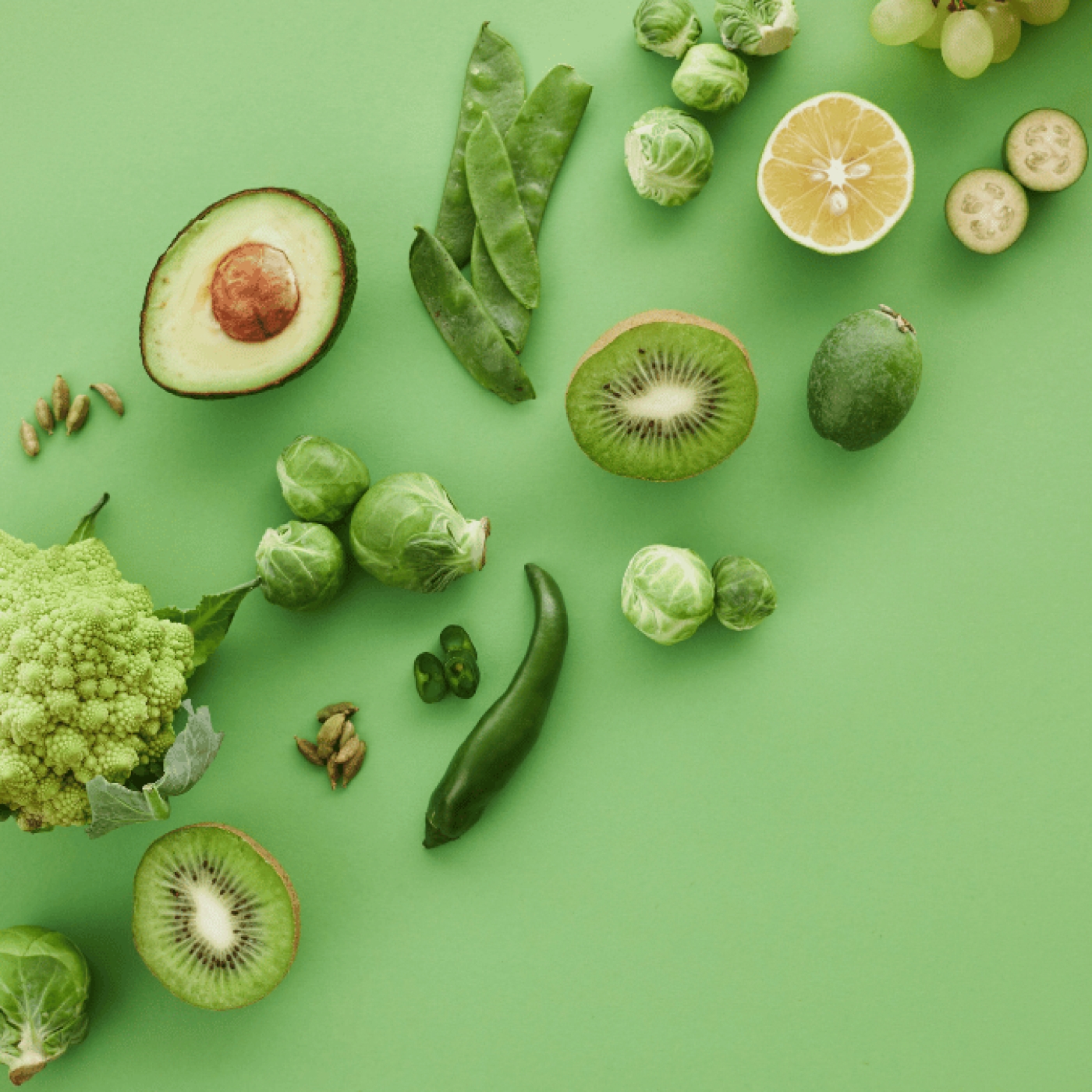 I colori della salute... il cibo verde