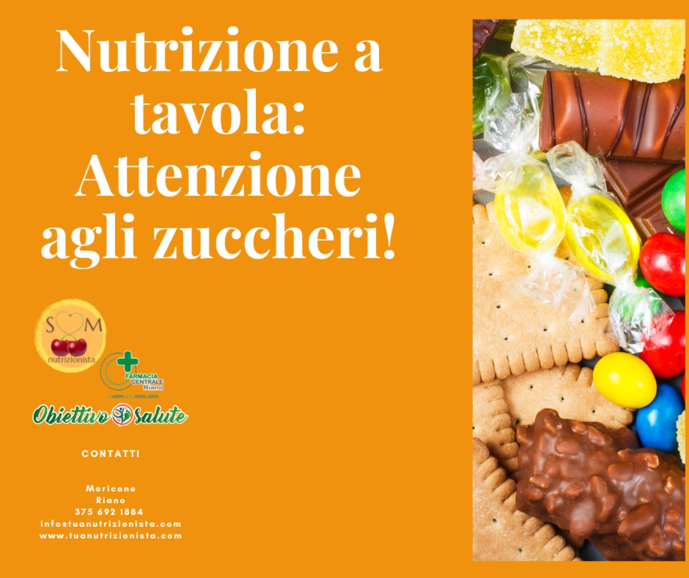 Nutrizione a tavola: Attenzione agli zuccheri!